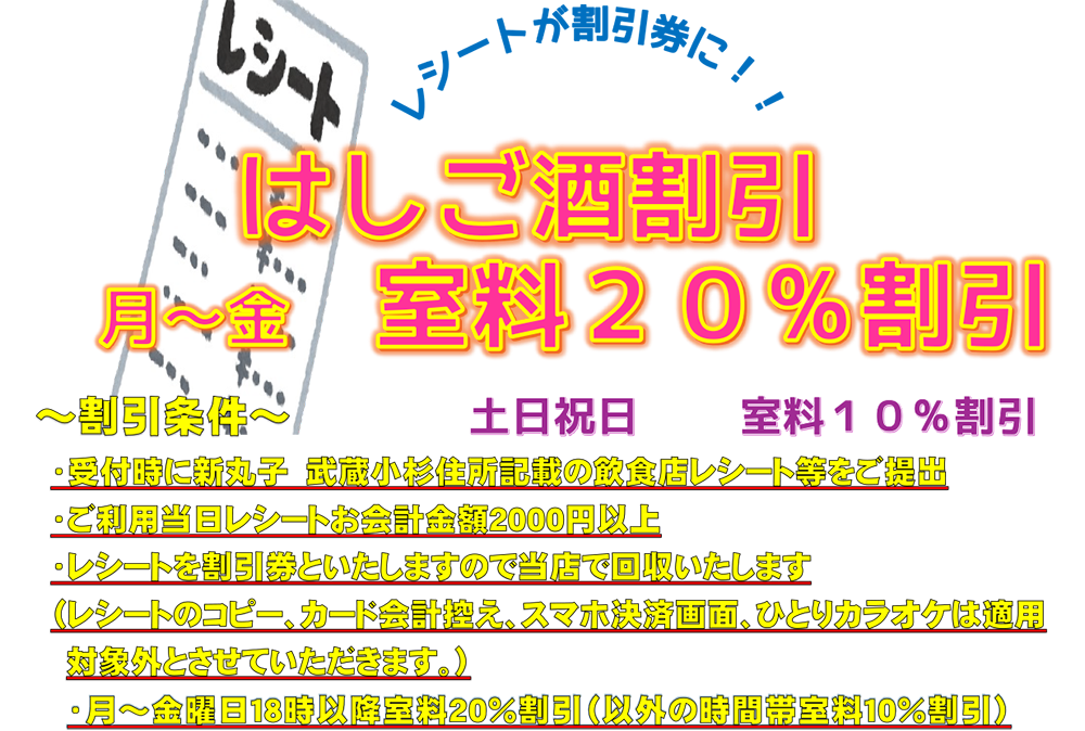 はしご酒割引